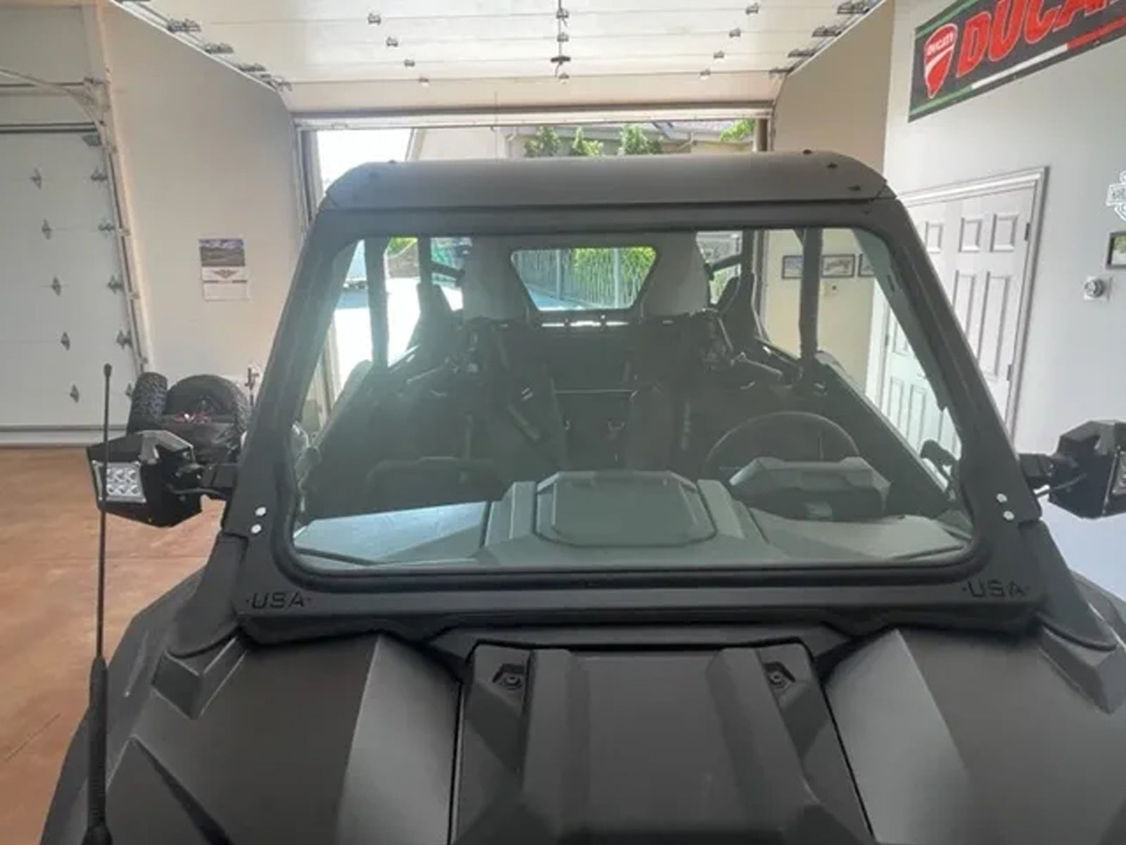 Polaris Pro R Windshield