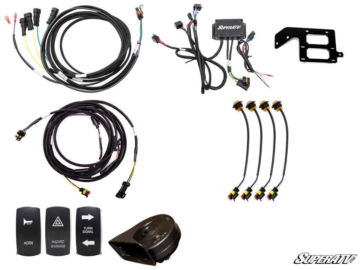 Can-Am Maverick Trail Plug & Play Turn Signal Kit — 6" LED Strip Lights