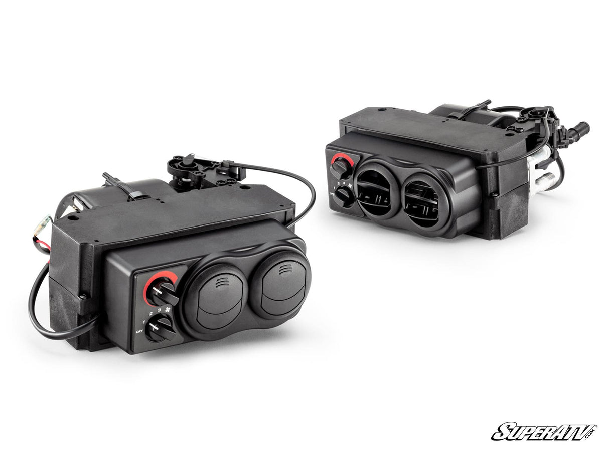 Polaris Ranger XP 900 Cab Heater - Choose Location: Front / Would you like to add a Quick-Start Flow Valve?: Yes, please! / Would you like to add a Idle Flow Pump?: No, thank you