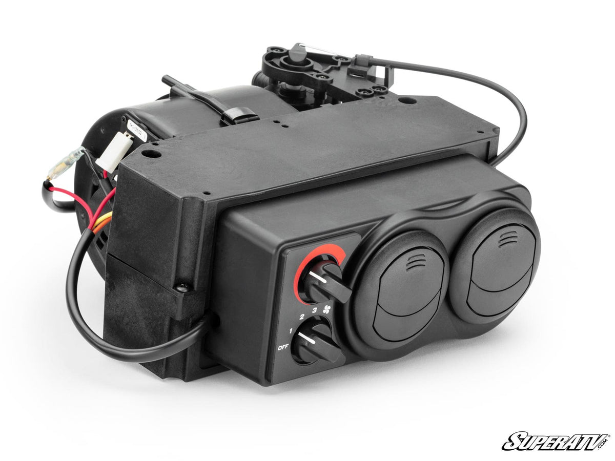 Kawasaki Teryx S Cab Heater - Choose Location: Front / Would you like to add a Quick-Start Flow Valve?: Yes, please! / Would you like to add a Idle Flow Pump?: Yes, please!