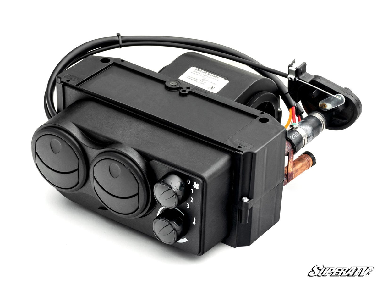 Polaris Ranger 1000 Diesel Cab Heater - Choose Location: Front and Rear (2nd Row) / Would you like to add a Quick-Start Flow Valve?: Yes, please! / Would you like to add a Idle Flow Pump?: No, thank you