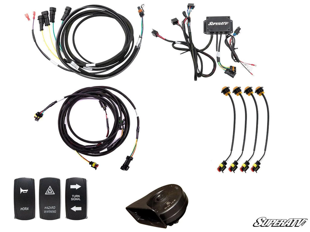 Polaris RZR PRO XP Plug & Play Turn Signal Kit — 6" LED Strip Lights