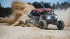 Vortex UTV vehicle conquering rugged terrain