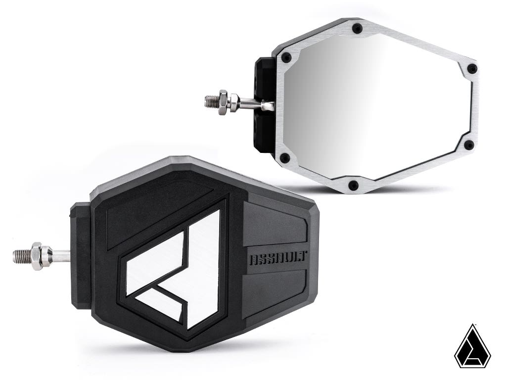 Assault Industries Aviator UTV Side Mirrors — No Clamp Mount