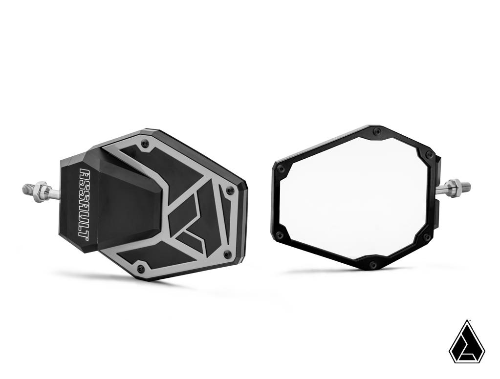 Assault Industries B2C Convex Side Mirrors — No Clamp Mount