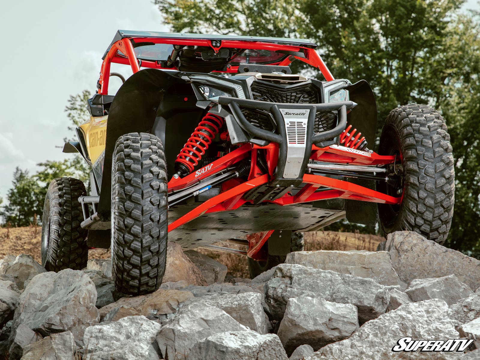 Can-Am Maverick X3 Sidewinder A-Arms—1.5" Forward Offset