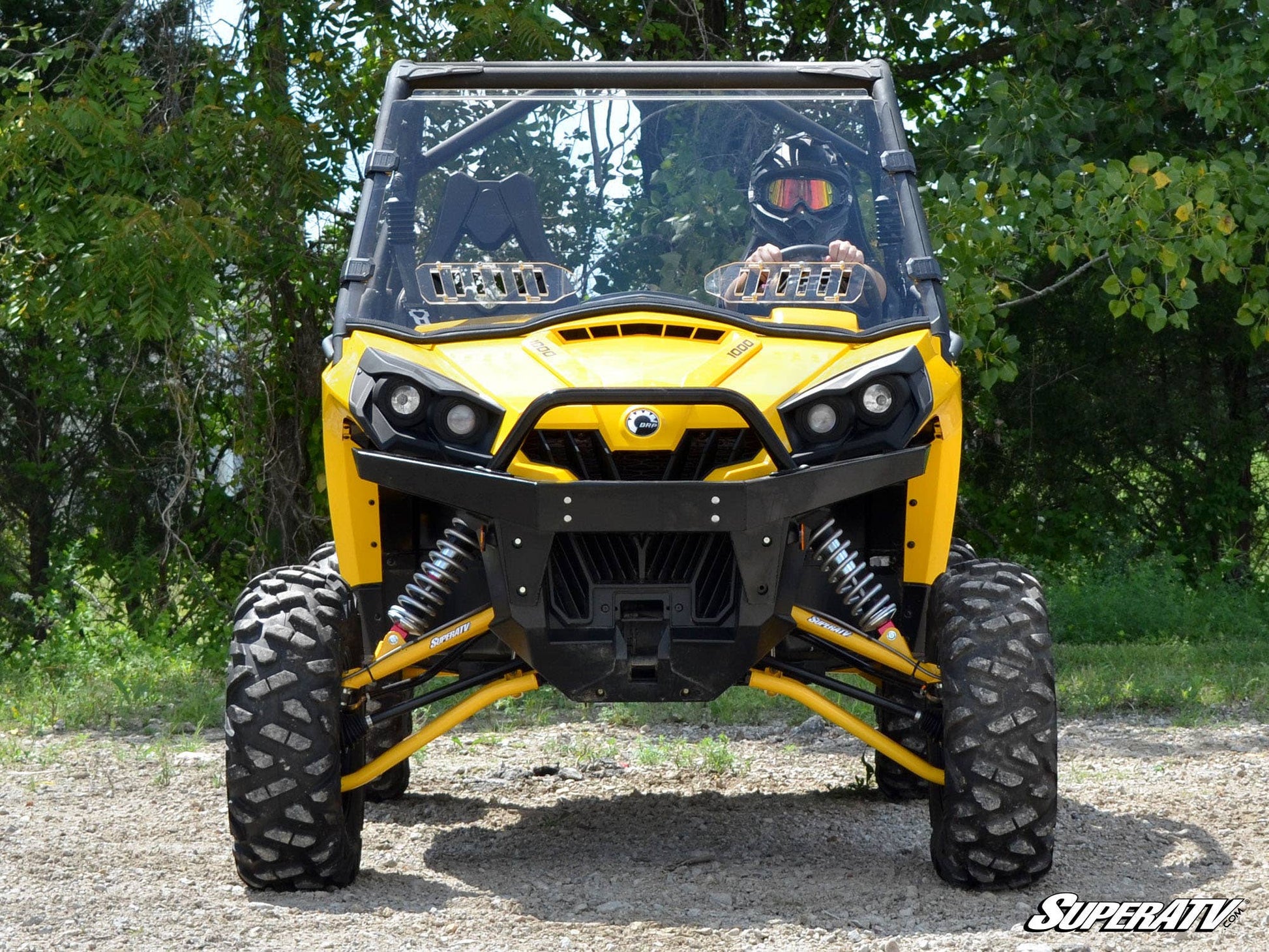 Can-Am Commander Scratch-Resistant Vented Full Windshield