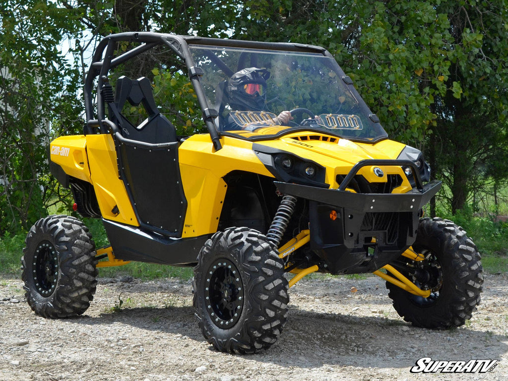 Can-Am Commander Scratch-Resistant Vented Full Windshield