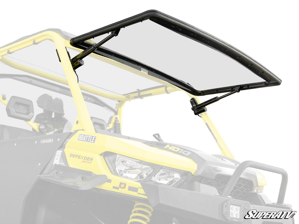 Can-Am Defender MaxDrive Power Flip Windshield