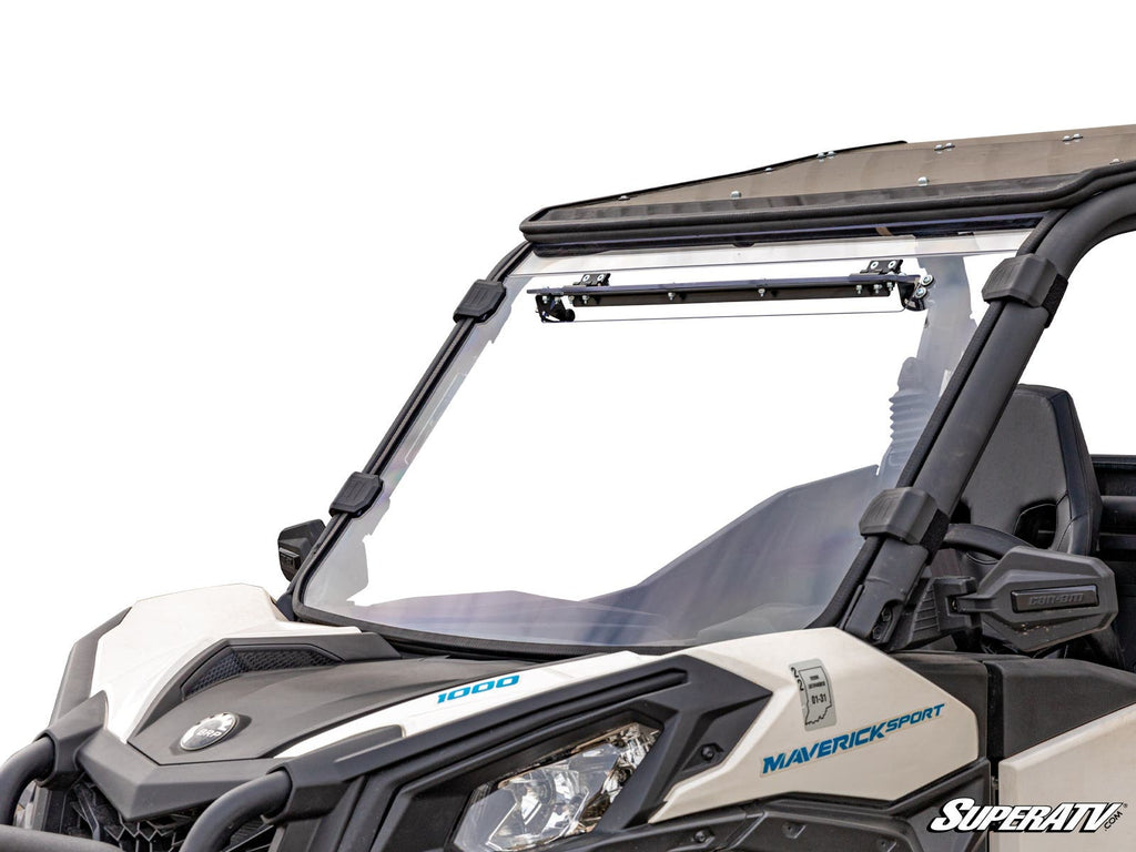 Can-Am Commander Scratch-Resistant Vented Full Windshield
