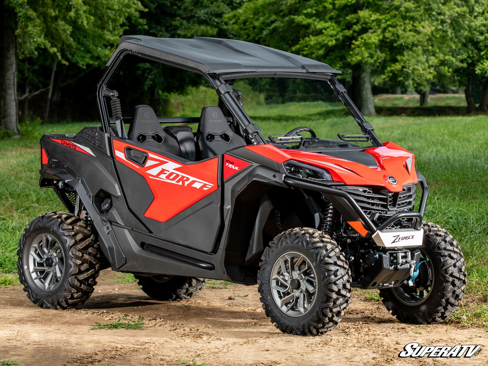 CFMOTO ZForce 800 Trail Vented Full Windshield