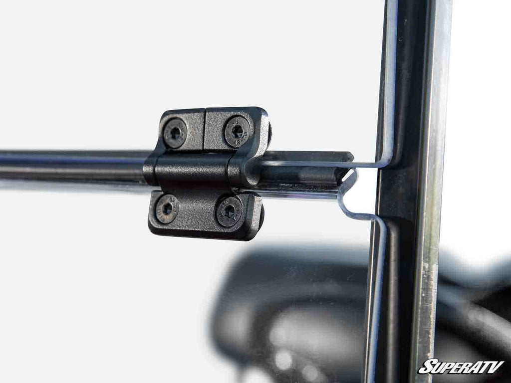 Corsa Blue Club Car Onward Scratch-Resistant Flip Down Windshield