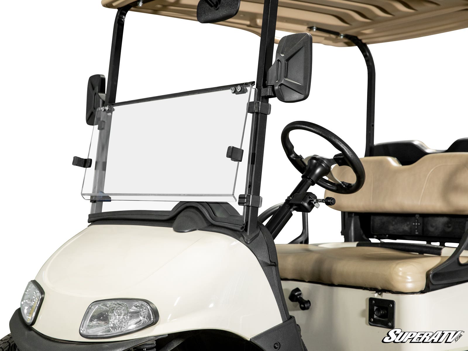 Corsa Blue E-Z-GO RXV Scratch-Resistant Flip Down Windshield