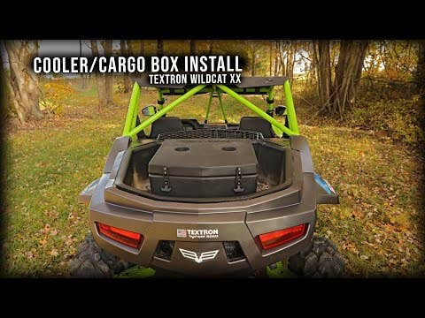Textron Wildcat XX Cooler / Cargo Box