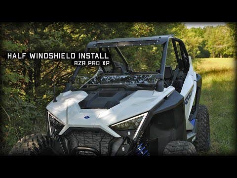 Polaris RZR PRO XP Half Windshield