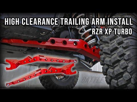 Polaris RZR XP Turbo High Clearance Rear Trailing Arms