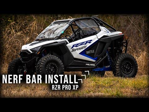 Polaris RZR PRO XP Nerf Bars