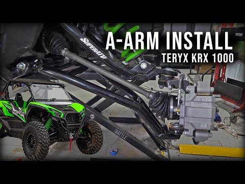 Kawasaki Teryx KRX High Clearance 1.5" Forward Offset A-Arms
