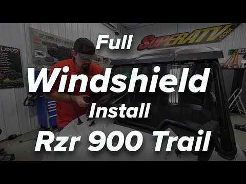 Polaris RZR Trail 900 Full Windshield