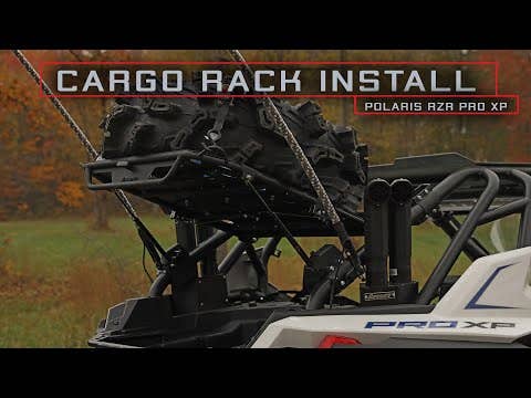 Polaris RZR Turbo R 4 Cargo Rack Alpha