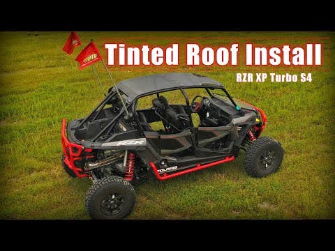 Polaris RZR XP Turbo S Tinted Roof