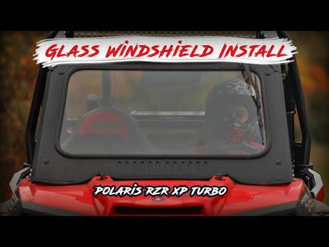 Polaris RZR XP Turbo Glass Windshield