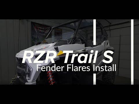 Polaris RZR Trail S 1000 Fender Flares