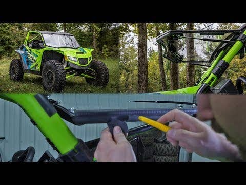 Textron Wildcat XX Flip Windshield