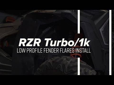 Polaris RZR XP 1000 Low Profile Fender Flares