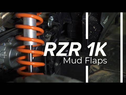 Polaris RZR XP Turbo Mud Flaps
