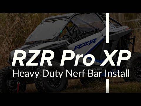 Polaris RZR PRO XP Heavy-Duty Nerf Bars