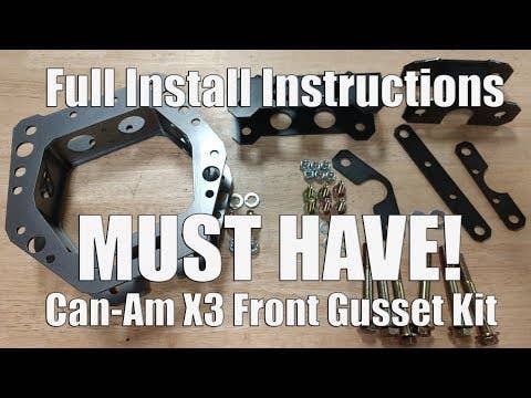Assault Industries F-22 Front Structural Reinforcement Kit (Fits: Maverick X3 XDS/XRS/XRC)