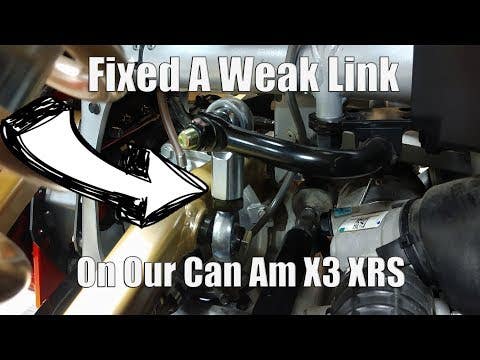 Assault Industries Heavy Duty Turret Rear Sway Bar End links (Fits: Can-Am Maverick X3)