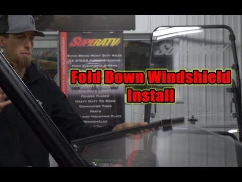 Honda Pioneer 700 Scratch Resistant Flip Down Windshield