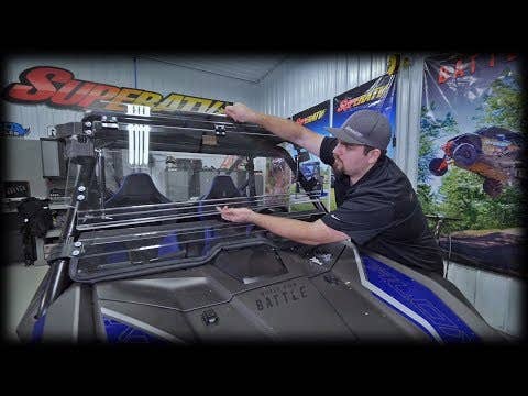 Honda Talon 1000 Scratch Resistant Flip Windshield