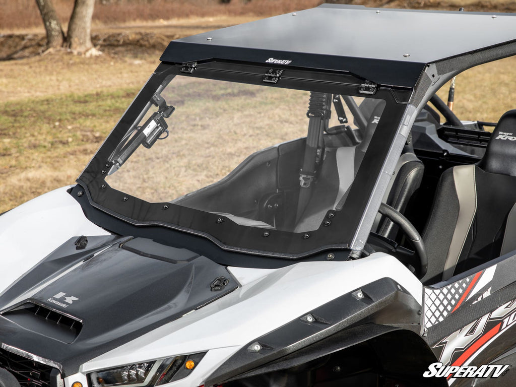 Kawasaki Teryx KRX 1000 MaxDrive Power Flip Windshield