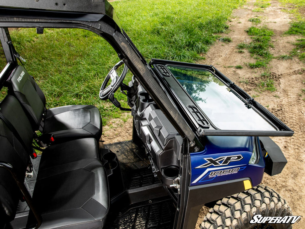Polaris Ranger XP 900 Flip Down Glass Windshield