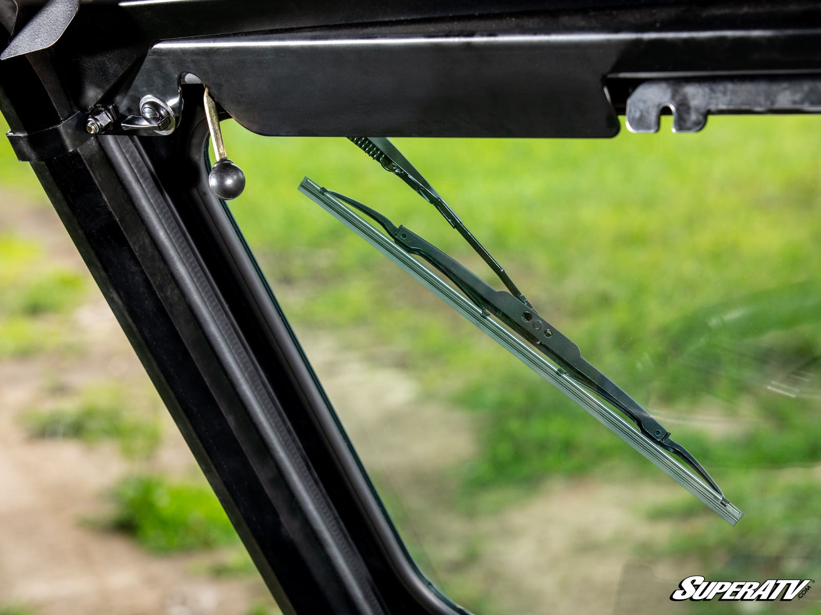 Polaris Ranger XP 900 Flip Down Glass Windshield