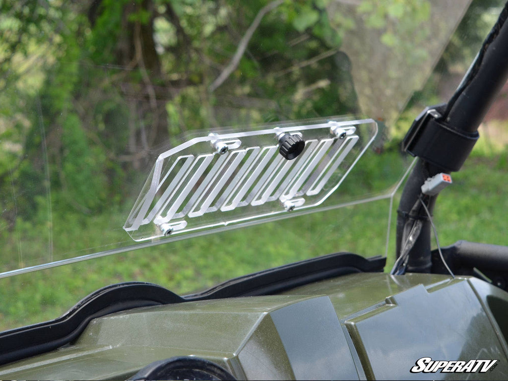 Polaris Ranger 500 Scratch Resistant Vented Full Windshield