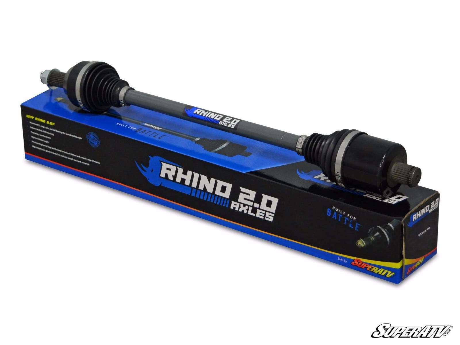 Polaris RZR S 800 Heavy-Duty Axle—Rhino 2.0