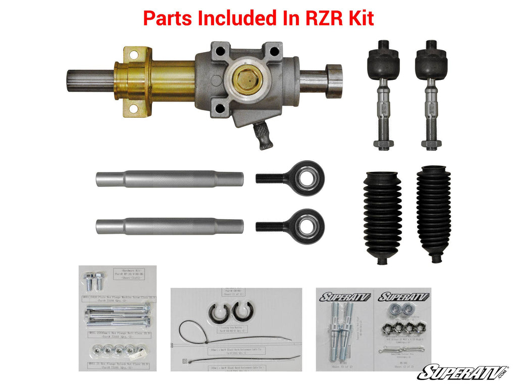 Polaris RZR 800 Heavy-Duty Rack and Pinion