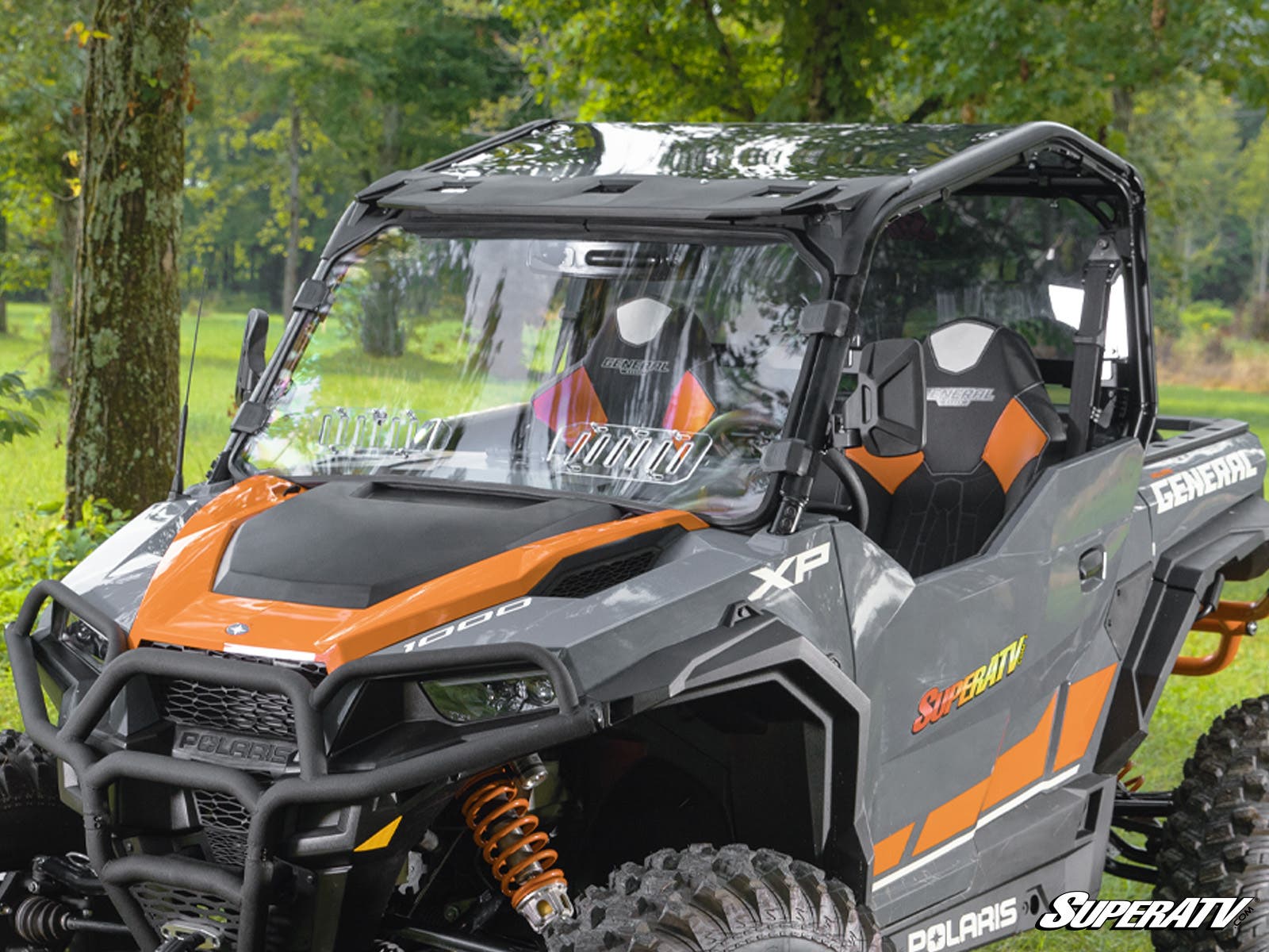 Polaris General Scratch-Resistant Vented Full Windshield