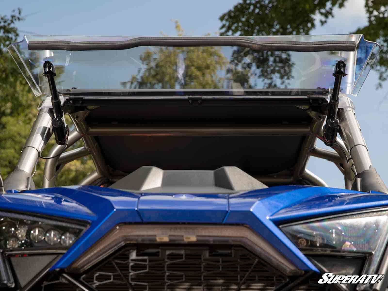 Polaris RZR Pro R MaxDrive Power Flip Windshield
