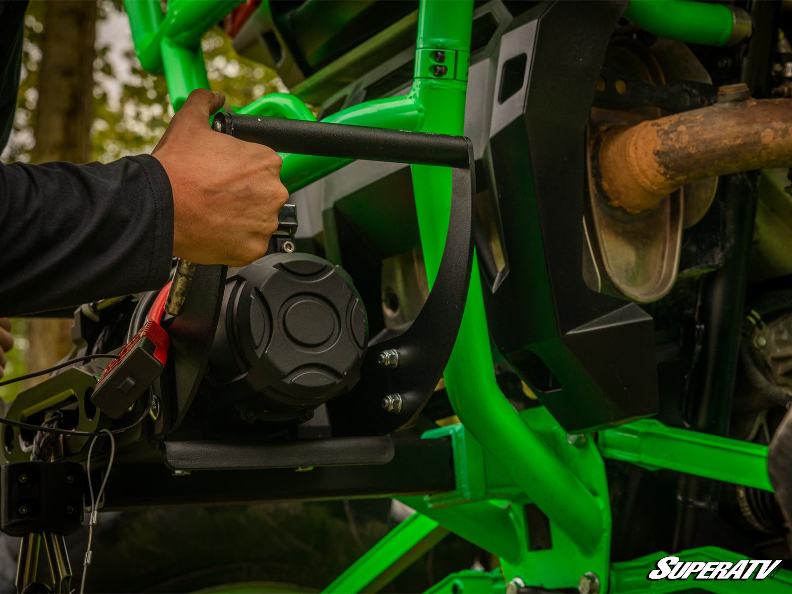 12,000 lb. Winch Receiver Mount