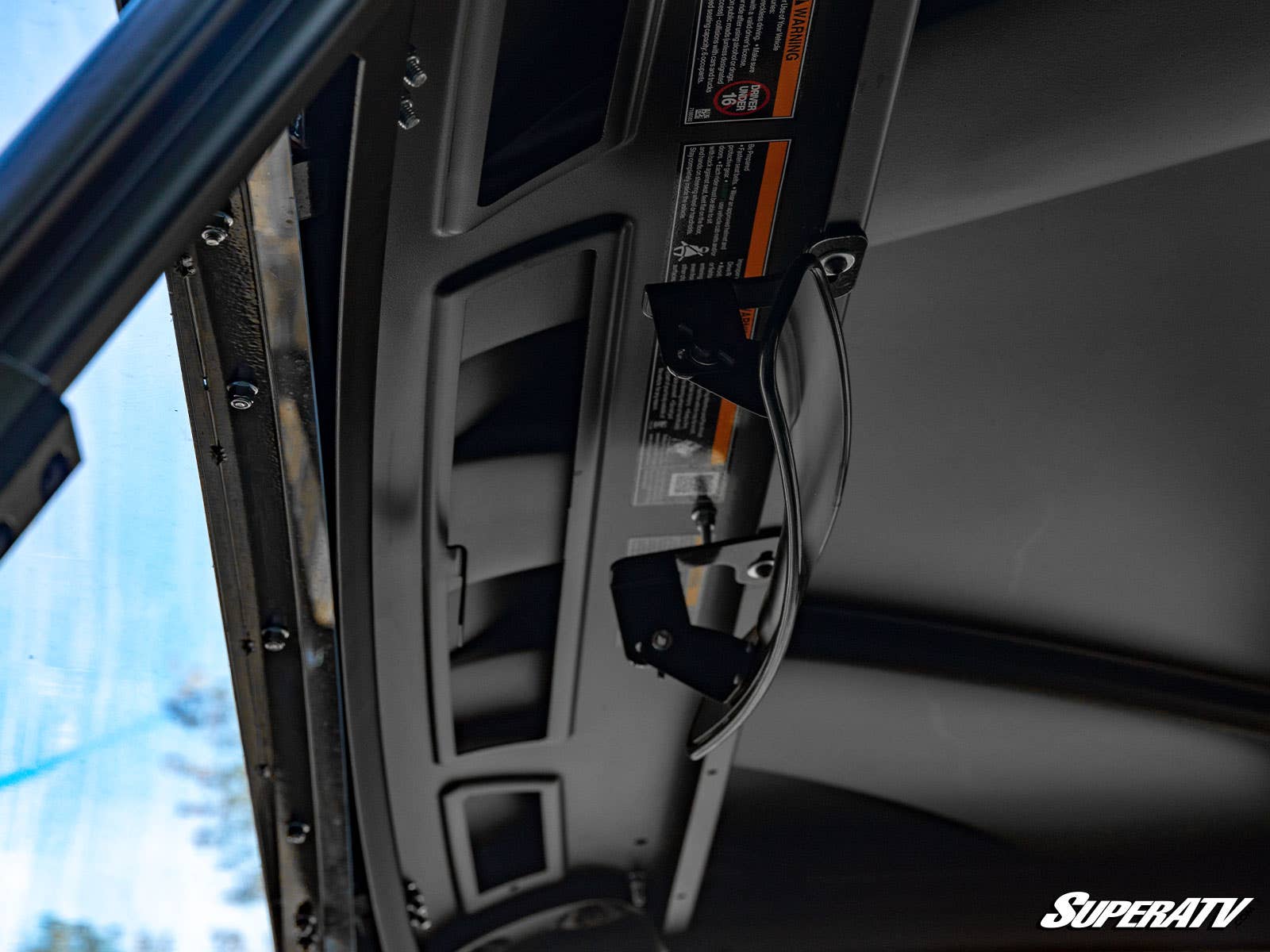 Polaris 17" Curved Rear View Mirror