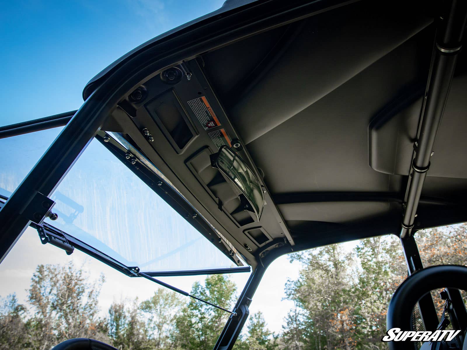 Polaris 17" Curved Rear View Mirror