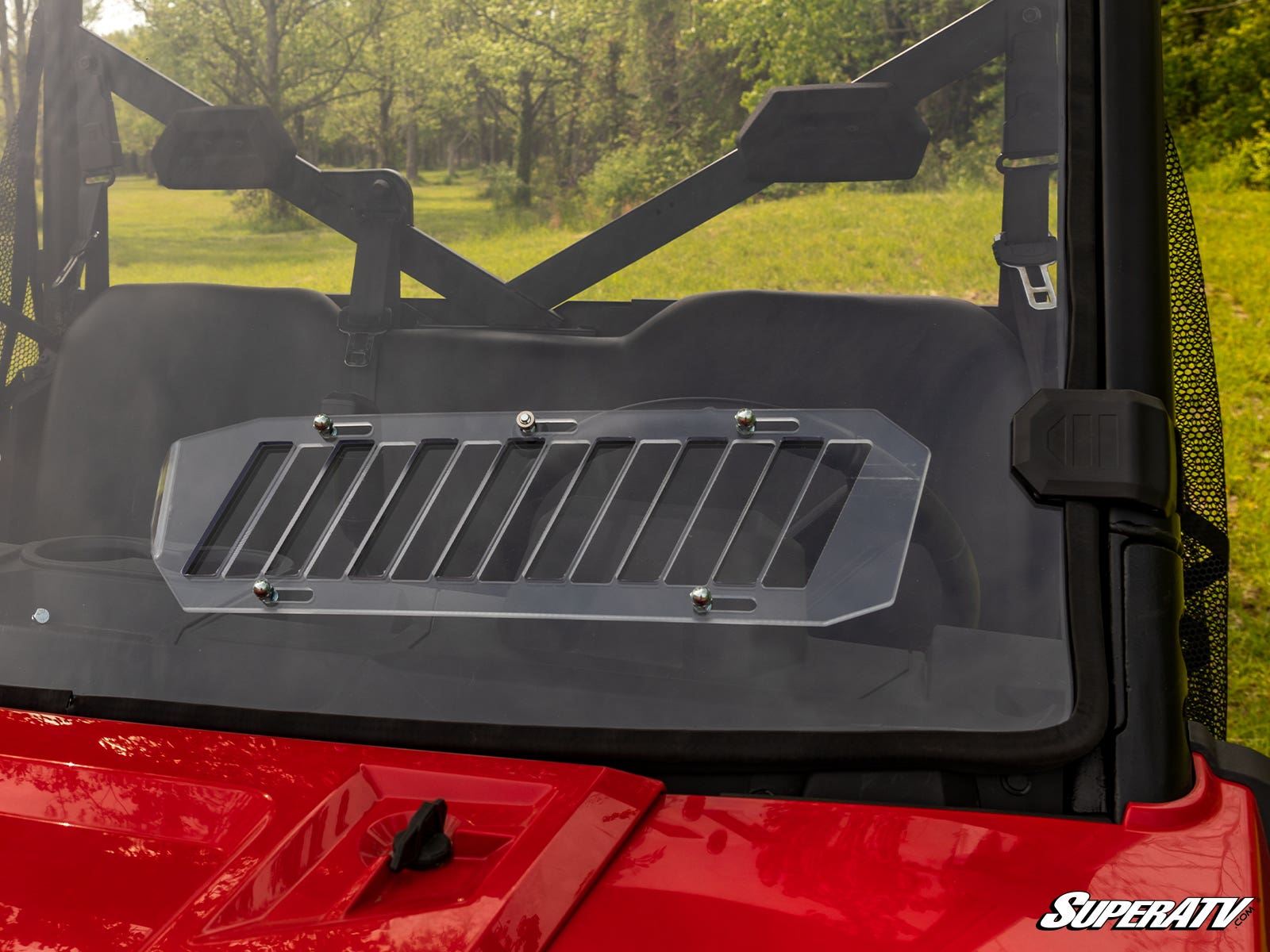 Polaris Ranger XP 1000 Scratch-Resistant Vented Full Windshield