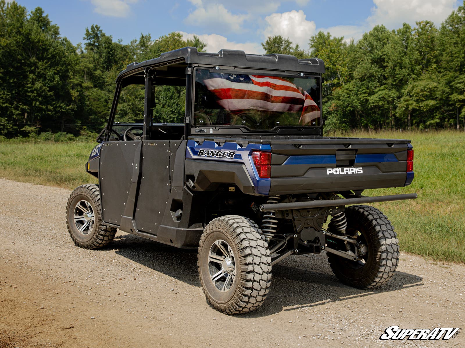 Polaris Ranger XP 1000 Printed Rear Windshield