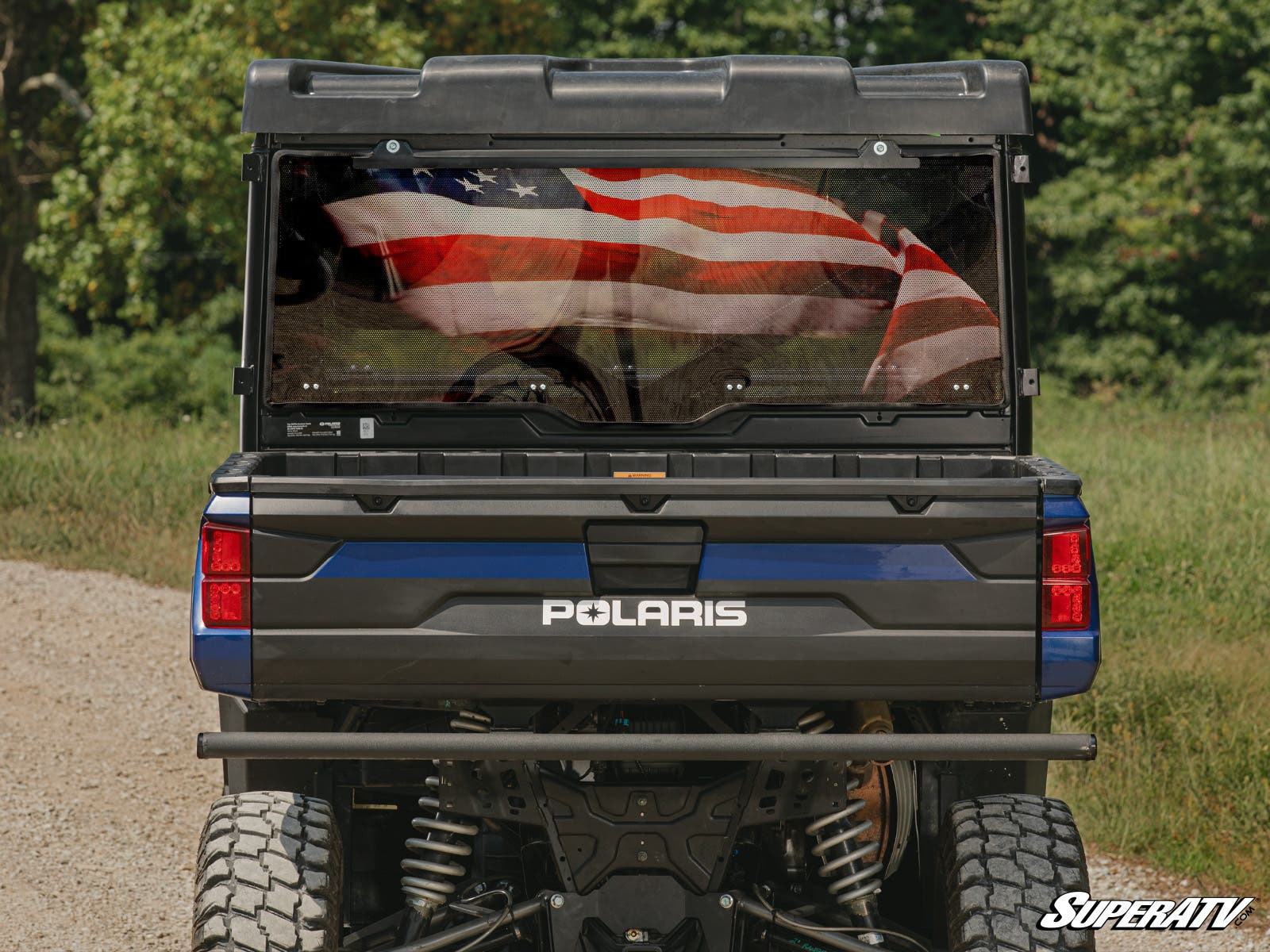 Polaris Ranger XP 1000 Printed Rear Windshield