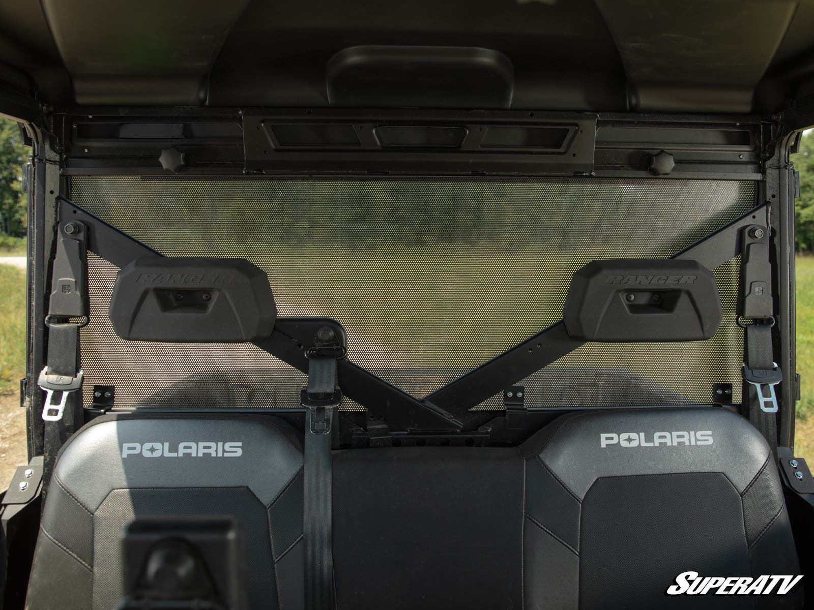 Polaris Ranger XP 1000 Printed Rear Windshield